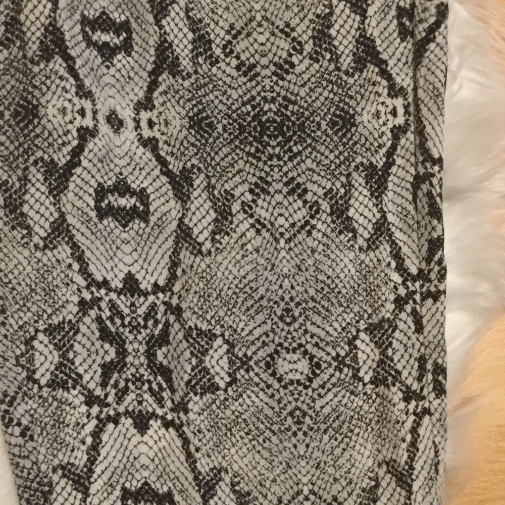 The Kooples Sport Pants Python Print Size - image 3